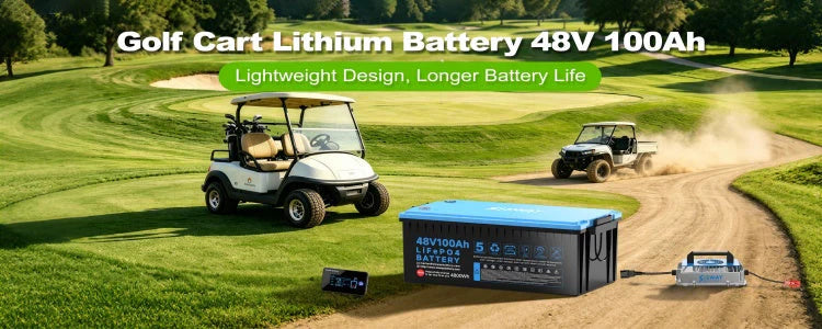 48V Lithium Golf Cart Battery
