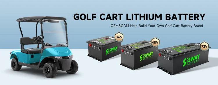 72V Lithium Golf Cart Battery